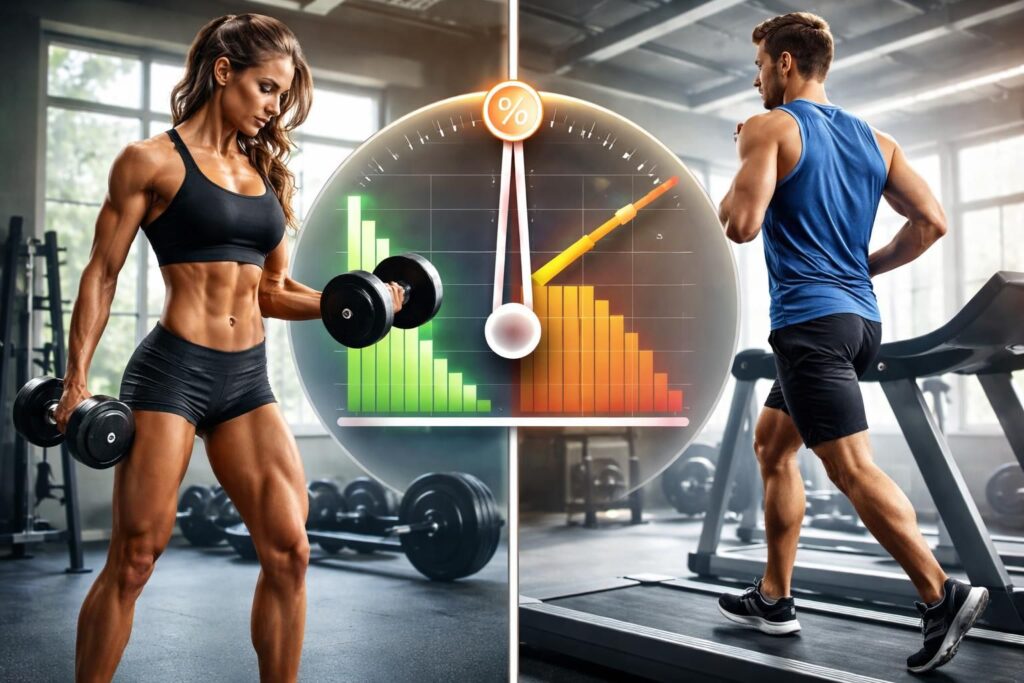 découvrez pourquoi la musculation favorise une perte de graisse plus efficace que le cardio seul, en boostant votre métabolisme et en préservant la masse musculaire.