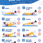 Femme faisant des exercices de renforcement sur un tapis de sol