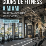 Salle de fitness à Miami avec des femmes faisant du yoga