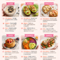 Recettes anti-inflammatoires savoureuses mettant en avant des ingrédients frais et sains.