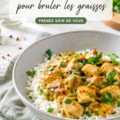 Assiette de plats équilibrés et colorés pour brûler les graisses