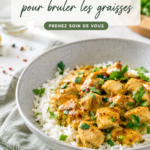 Assiette de plats équilibrés et colorés pour brûler les graisses