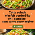 Salade colorée à base de légumes frais et de protéines, idéale pour la perte de poids.
