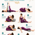 Femme pratiquant le yoga dans un cadre apaisant, cherchant équilibre et sérénité.