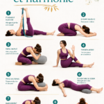 Femme pratiquant le yoga dans un cadre apaisant, cherchant équilibre et sérénité.