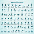 Femme pratiquant le yoga dans un cadre serein, illustrant l'apaisement apporté par les postures.