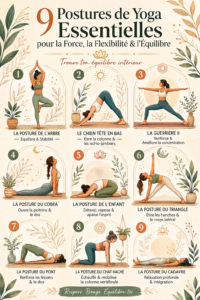 Une femme pratiquant une posture de yoga pour améliorer sa force et sa flexibilité