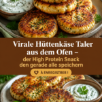 Recette de talers de Hüttenkäse, un snack protéiné et savoureux
