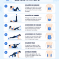 Femme réalisant des exercices pour réduire la graisse abdominale à la maison.