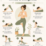 Femme pratiquant le yoga le matin pour se sentir énergique