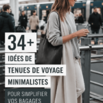 Capsule mode pour voyager léger avec plusieurs tenues élégantes.