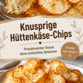 Assortiment de chips croustillantes au fromage cottage sur une assiette décorative