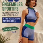 Des ensembles d'entraînement colorés et modernes qui motivent à faire du sport