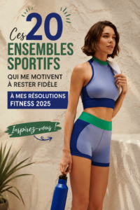 Des ensembles d'entraînement colorés et modernes qui motivent à faire du sport