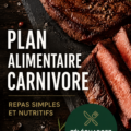 Plan de repas illustrant une variété de viandes pour le régime carnivore.