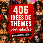 Une table décorée pour une fête à thème avec des éléments festifs.