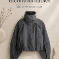 Veste légère et printanière prête pour le printemps 2026, mettant en avant les tendances actuelles.