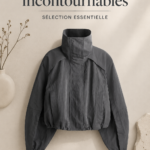 Veste légère et printanière prête pour le printemps 2026, mettant en avant les tendances actuelles.