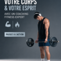 Femme souriante en action durant une séance de coaching fitness, symbolisant la transformation corporelle et mentale.