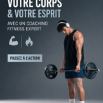 Femme souriante en action durant une séance de coaching fitness, symbolisant la transformation corporelle et mentale.
