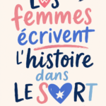 Femme athlète en pleine action, illustrant la puissance du sport féminin.