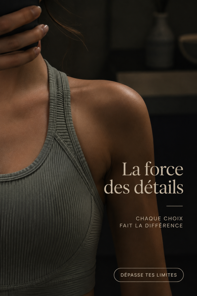 Femme souriante entourée de beaux détails dans son quotidien.