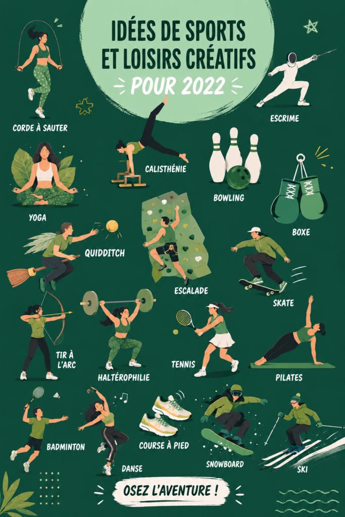 Femme pratiquant une activité sportive créative en plein air