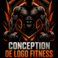 Échantillon de logo agressif pour une salle de sport, alliant dynamisme et modernité.