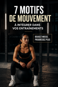 Femmes exécutant des mouvements de fitness variés en plein air, représentant les 7 mouvements clés d'un entraînement efficace.