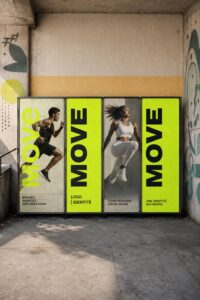 Logo de la plateforme MOVE illustrant son engagement pour un streaming convivial