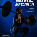 Chaussures Nike Metcon 10 en action lors d'un entraînement sportif, mettant en avant leur design moderne.