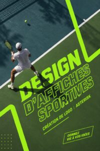 Exemple de logo sportif moderne et dynamique