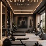 Une salle de sport à domicile décorée avec style et fonction.