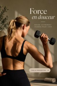 Femmes en train de pratiquer des exercices de force douce dans un cadre apaisant.