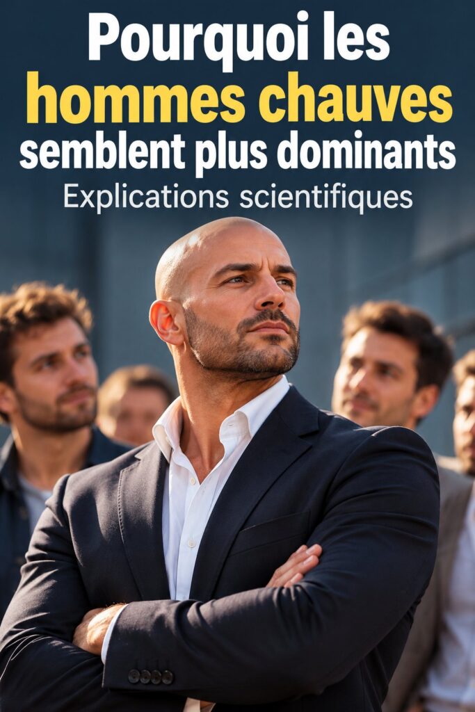 Un homme chauve souriant, exprimant confiance et charme.