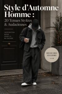 Une femme portant une tenue d'automne chic avec des couleurs chaudes.