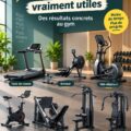 Femme utilisant une machine de fitness pour un entraînement efficace