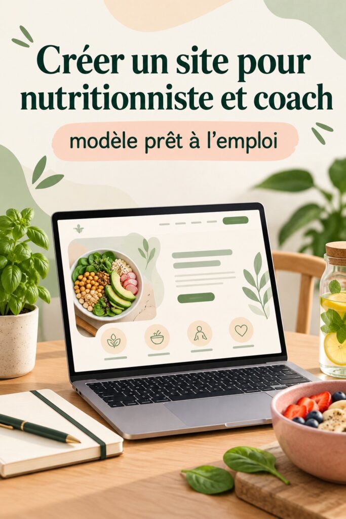 Un coach nutritionnel utilisant un modèle de programme personnalisé