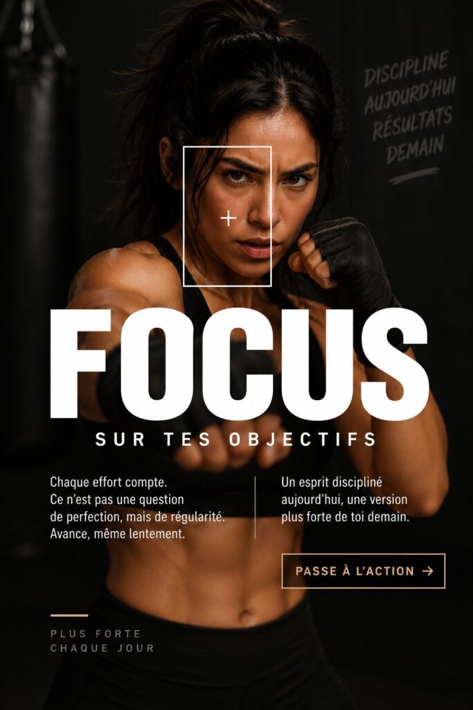 Femme sportive en action dans un environnement de fitness