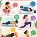 Femme pratiquant des exercices de fitness populaires dans une salle de sport