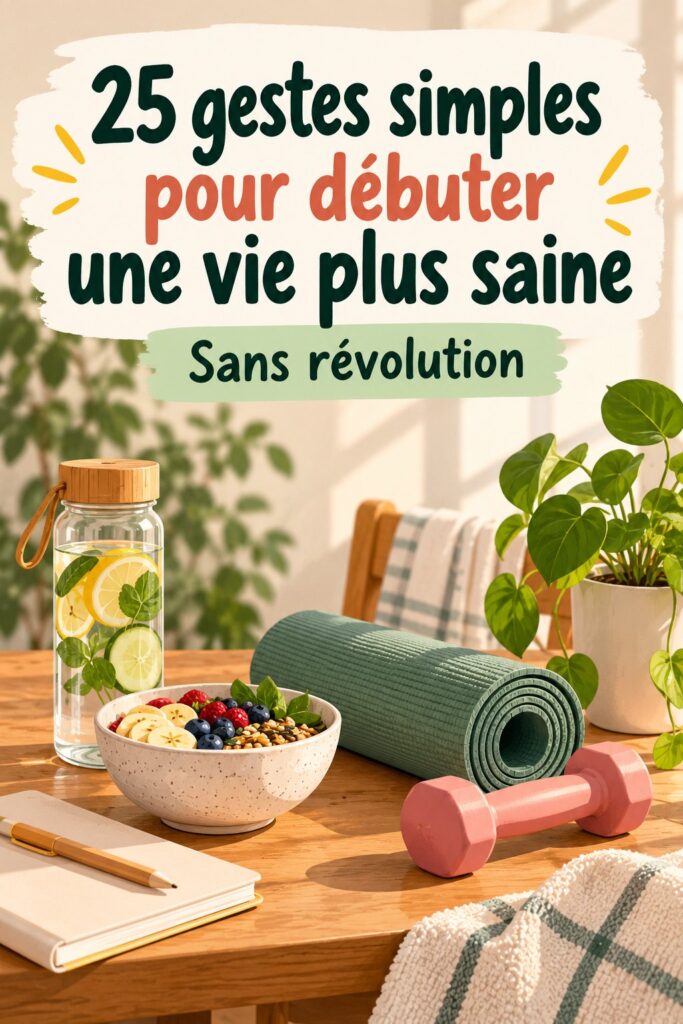 Femme pratiquant des gestes de santé dans son quotidien, démontrant un mode de vie sain.